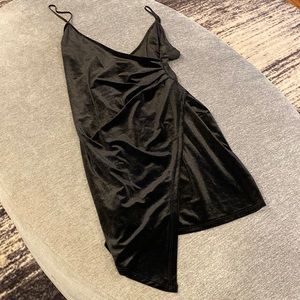 Sunset + Spring velvet tank dress